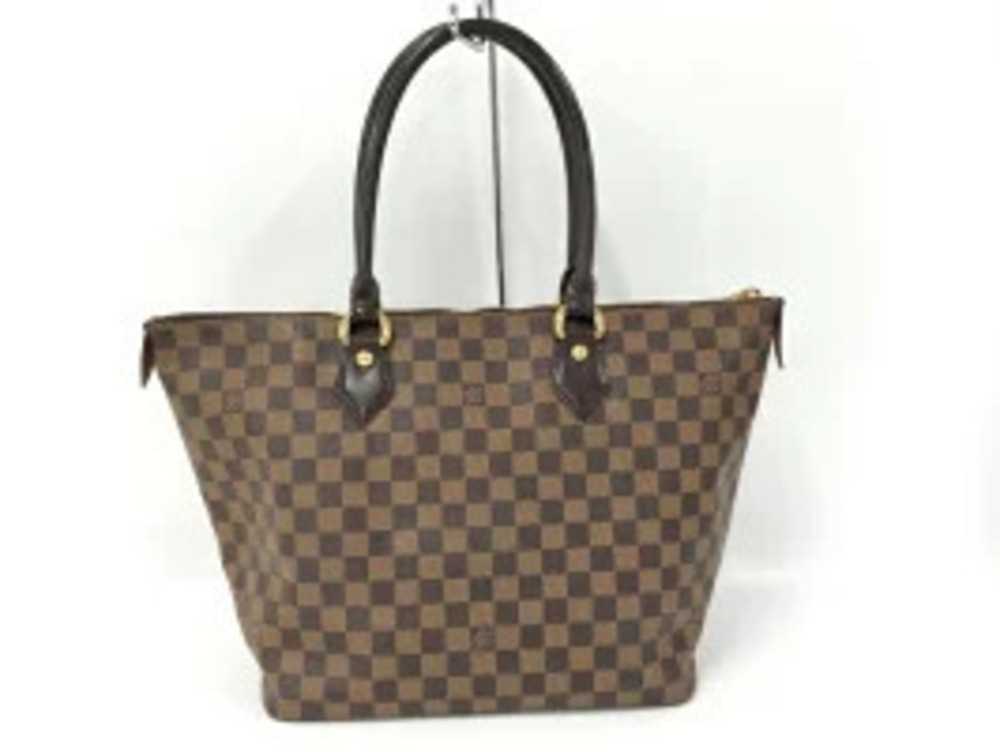 Louis Vuitton Ebene Damier Saleya Handbag